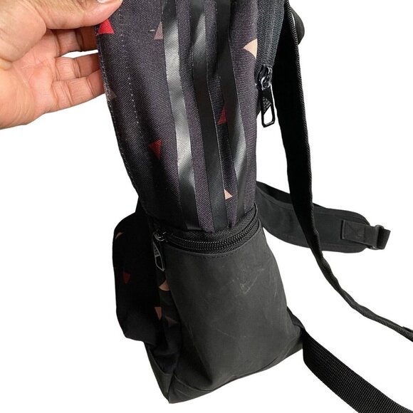 Adidas Classic Black Patterned Backpack - Picture 4 of 11